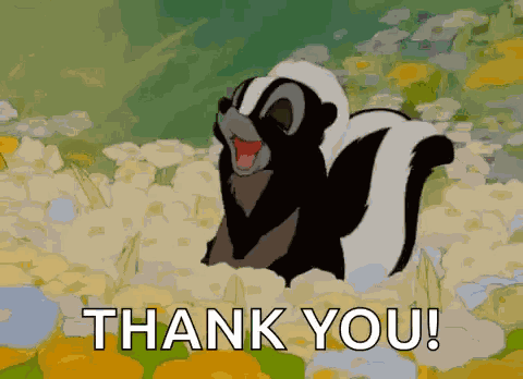 Skunk Shy GIF
