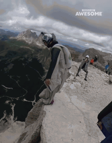 Sky Dive People Are Awesome GIF