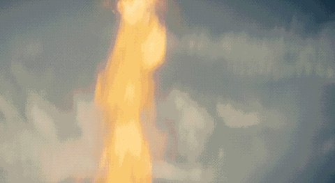 Sky Writing Fantastic Four GIF