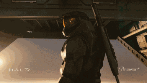 Skydiving John117 GIF
