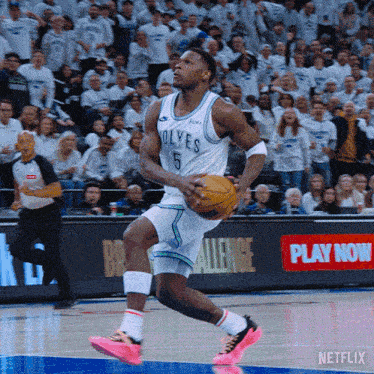 Slam Dunk Anthony Edwards GIF