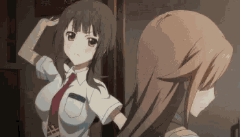 Slap Butts Anime GIF