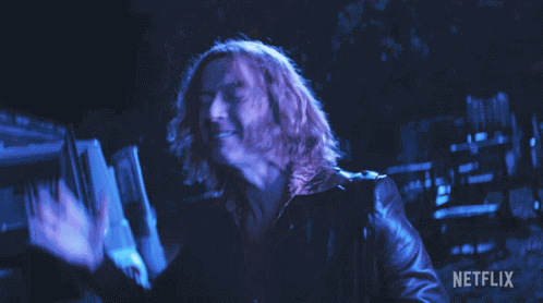 Slap Myself Cowboy Bebop GIF