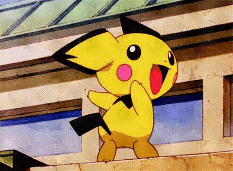 Slap Pichu GIF
