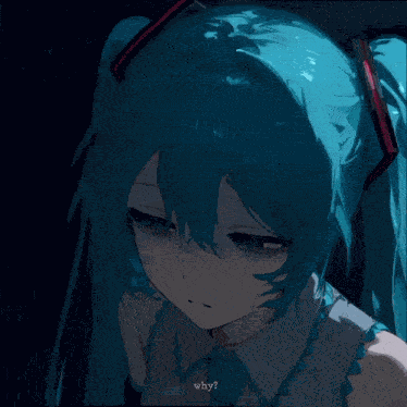 Sleep Deprived Miku Hatsune Miku GIF