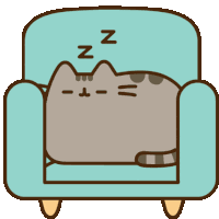 Sleep Pusheen Sticker