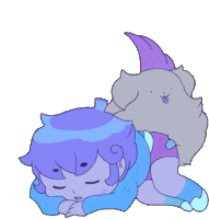 Sleeping Cardamon Sticker