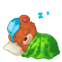 Sleeping Dozing Sticker