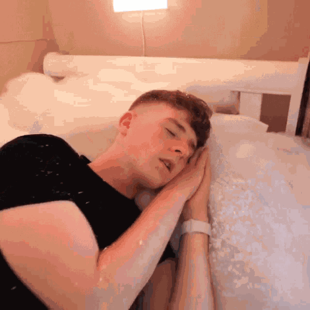 Sleeping On Snow Adam B GIF