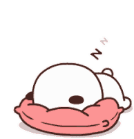 Sleeping Pillow Sticker