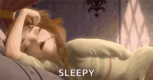 Sleeping Sotired GIF