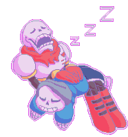 Sleeping Together Napping Together Sticker