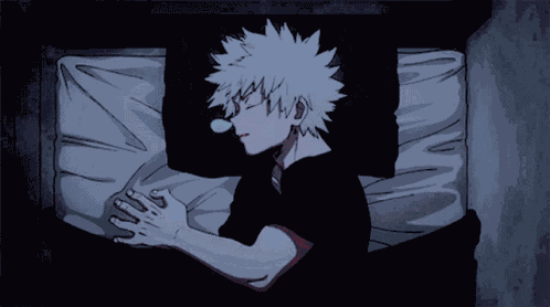 Sleepy Anime GIF