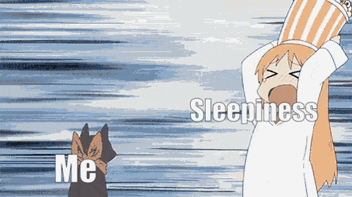 Sleepy Hakase GIF
