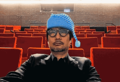Sleepy Kojima GIF