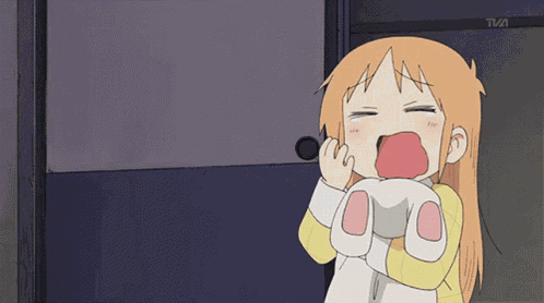 Sleepy Nichijou GIF