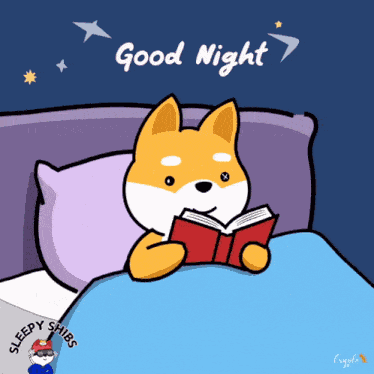 Sleepy Shibs Snooze GIF