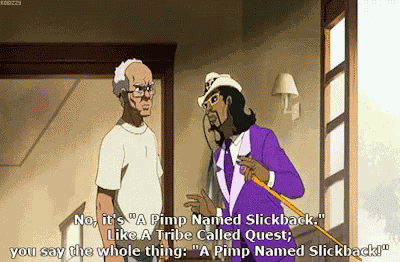 Slickback Boondocks GIF