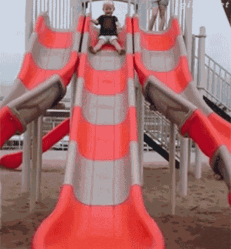 Slide Cute GIF