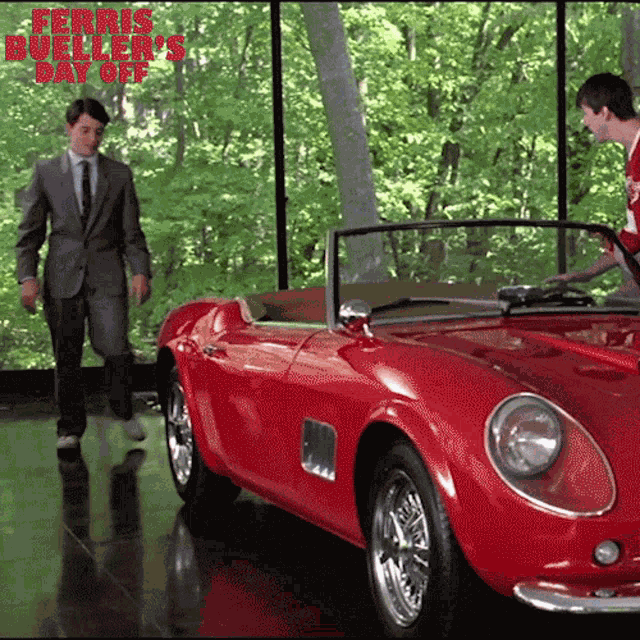 Slide My Finger Ferris Bueller GIF