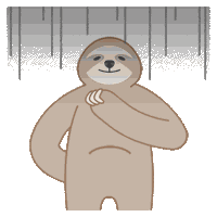 Sloth Animal Sticker