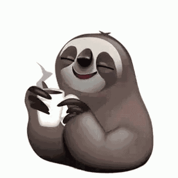 Sloth Happy GIF