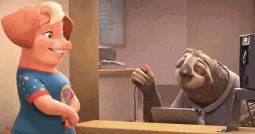 Sloth Zootopia GIF