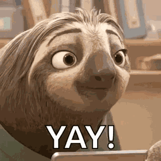 Sloth Zootopia GIF