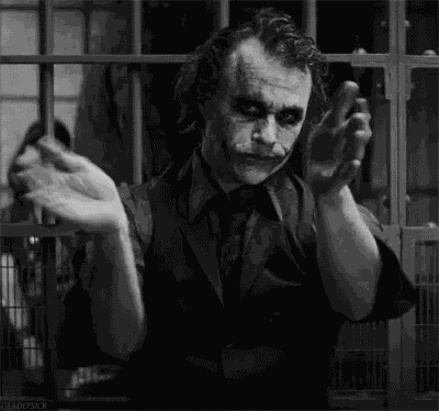 Slow Clap Joker GIF