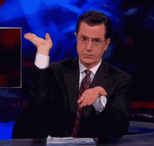 Slow Clap Stephen Colbert GIF