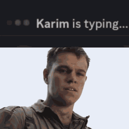 Slow Typing Karim GIF