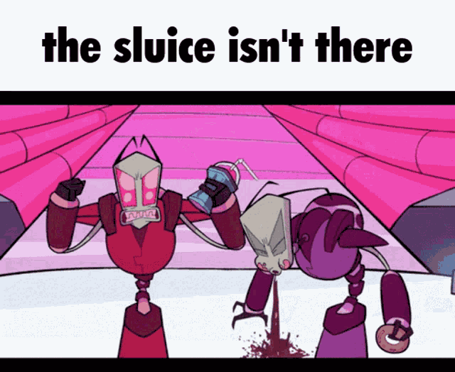 Sluice Invader Zim GIF