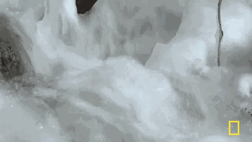 Slushy Water Foamy Water GIF