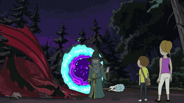 Slut Dragon Rick And Morty GIF