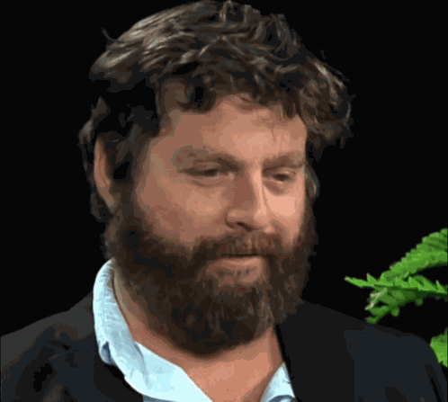 Sly Smile Zach Galifianakis GIF