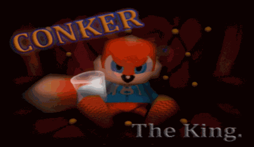 Smash Remix Conker La Ardilla GIF