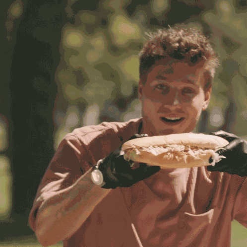 Smelling My Sandwich Wong Fu Productions GIF