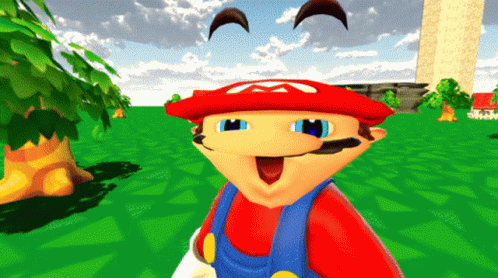 Smg4 Mario GIF