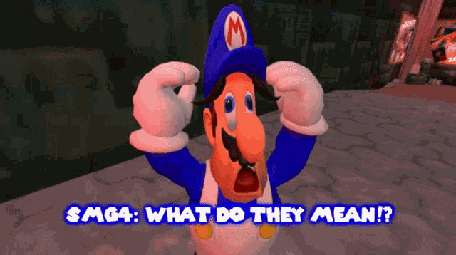 Smg4 What Do They Mean GIF