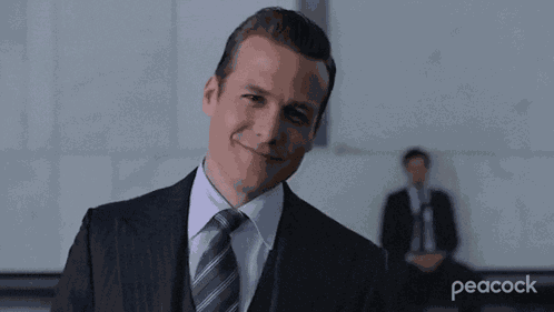 Smile Harvey Specter GIF