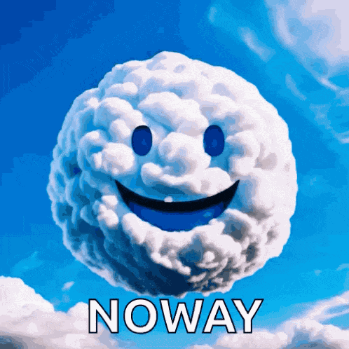 Smiley Clouds GIF