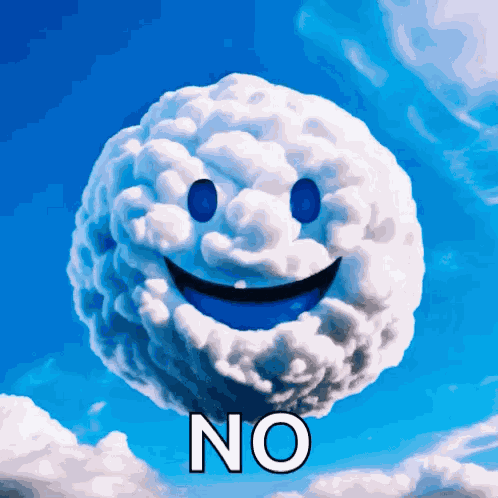 Smiley Clouds GIF