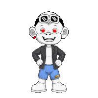 Smiling Eyes Sticker