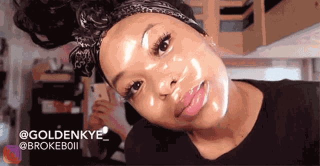 Smiling Facial Care GIF