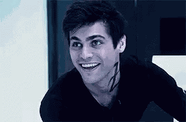 Smiling Shadowhunters GIF