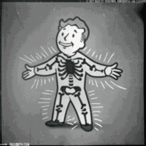 Smiling Skeleton GIF