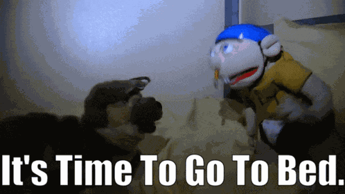 Sml Its Time To Go To Bed GIF