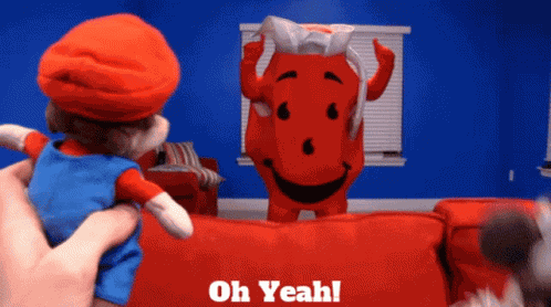 Sml Kool Aid Man GIF