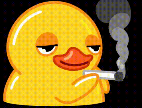Smoke Duck GIF