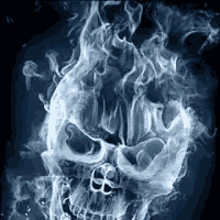 Smoke Skull GIF